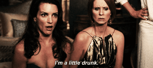 i'm a little drunk